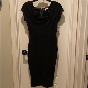 Midi length black 🖤 dress in size M.